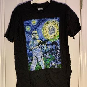 Star Wars Stormtrooper Van Gogh Style T Shirt